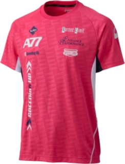 【ASICS/アシックス】 A77 Tシャツ ディバピンク ユニセックス アシックス
